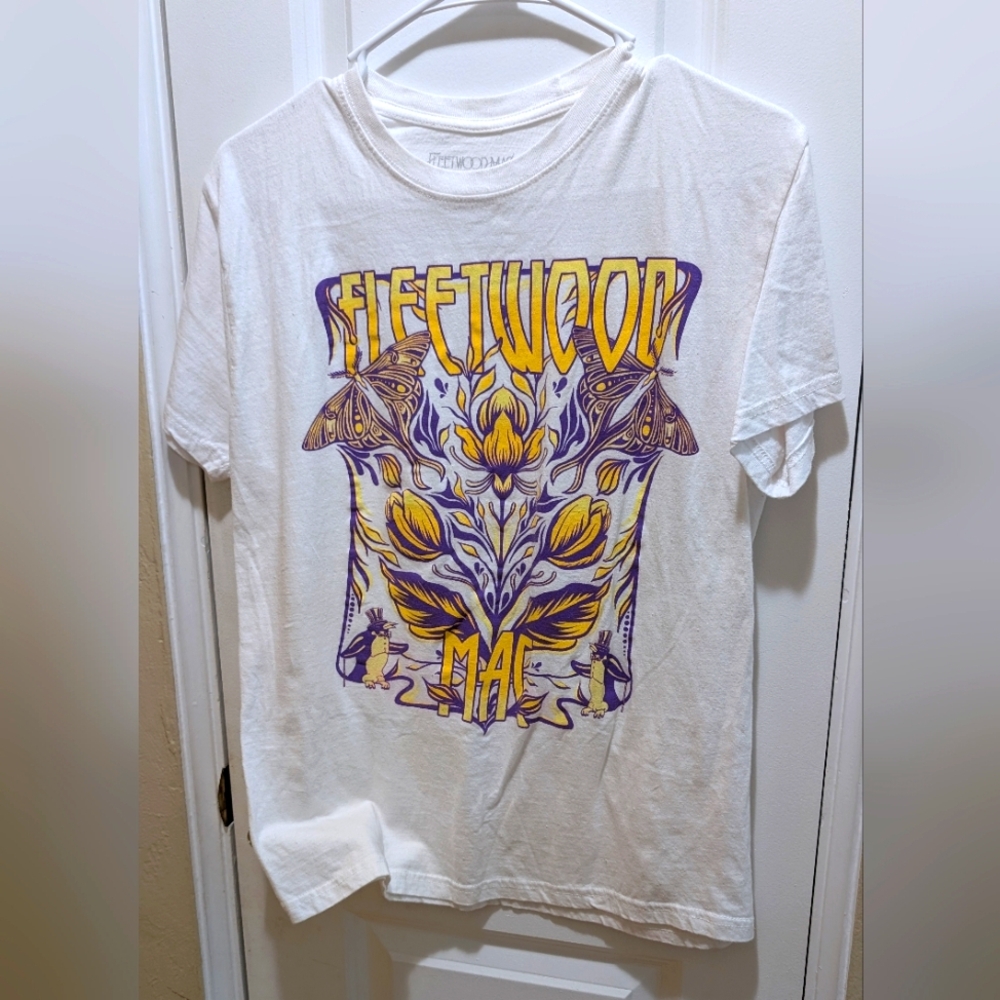 Fleetwood Mac White Graphic Tee
